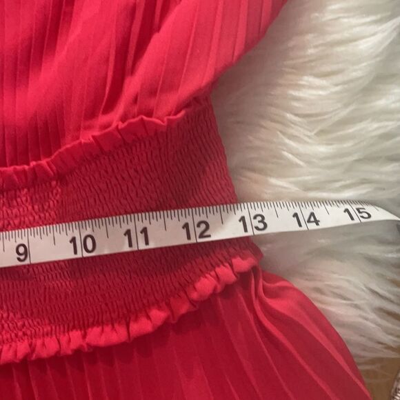 Nanette Lepore Red Asymmetrical Dress - Picture 9 of 12
